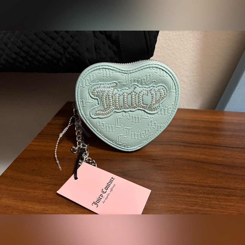 Juicy Couture Light Blue Heart Bag